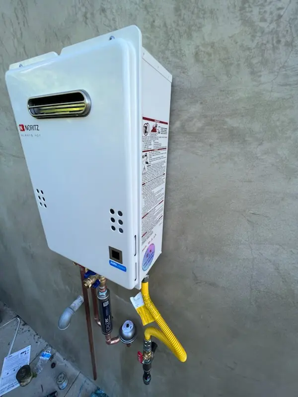 Tankless water heater installation for Rolling Hills Estates homes